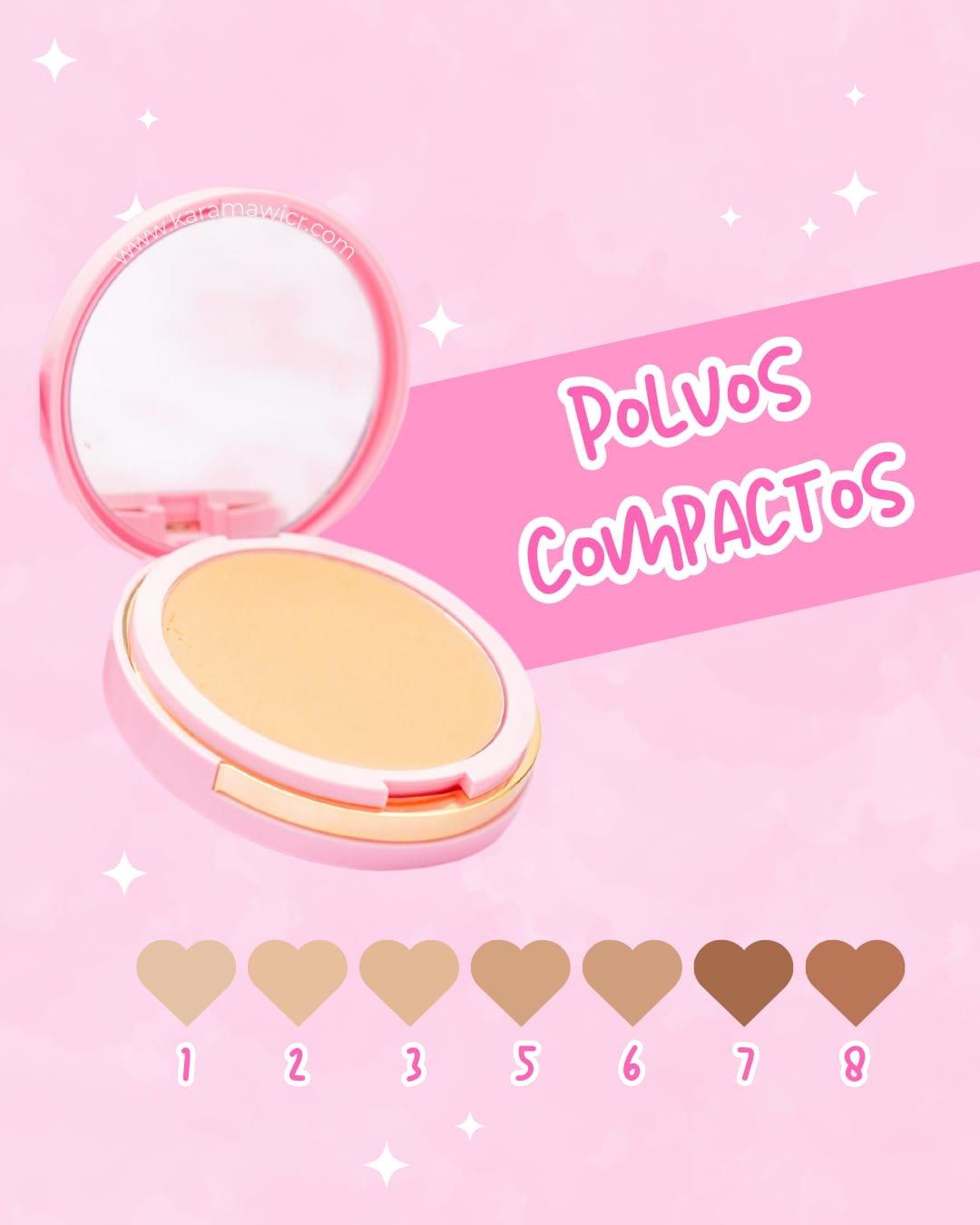 Polvos Compactos Beau Visage